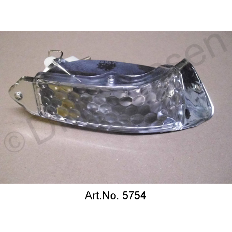 Turn signal, Non-Pallas, white, right, until 1967, replica