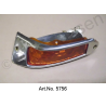 Richtingaanwijzer, Pallas, oranje, links, tot 1967, met chromen frame, reproductie
