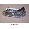 Turn signal, Pallas, white, right, until 1967, with chrome frame, reproduction