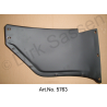Splash plate for front bumper, left, metal, until 1967