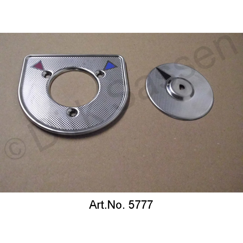 Heater panel, Pallas, until 1968, 2 parts