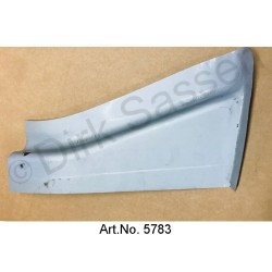 C-pillar repair panel, left, top, connection to rear parcel shelf