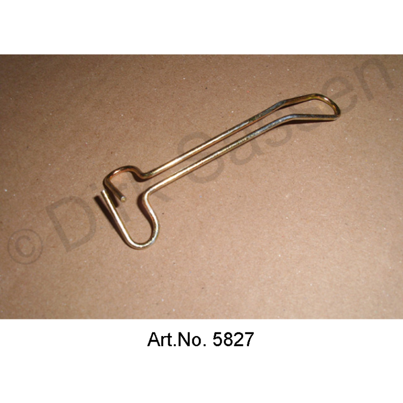 Morsetto per smorzatore di vibrazioni del faro anteriore, cromato giallo