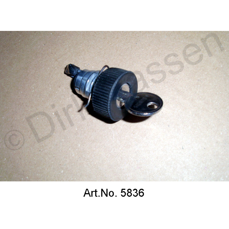 Serrure de boîte à gants, avec clé, état neuf