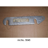 Distance plate for bumper, to frame shoe, made of aluminum, from 1967, as new