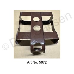 Holder for windscreen wash water tank, from 1969, brown, powder coated, used in good condition