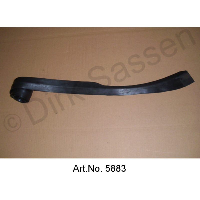 Rubber for windscreen, inside, visible cover to the dashboard