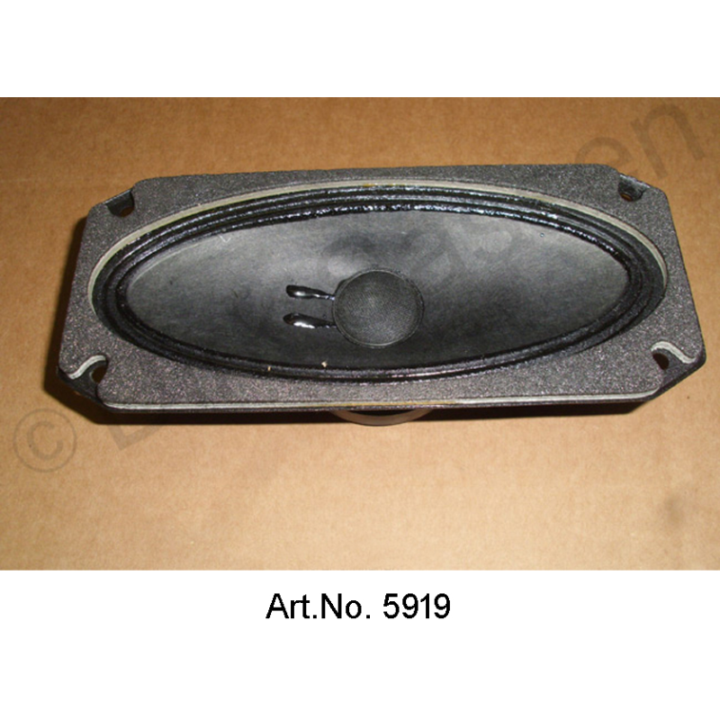 Altavoz, frontal, desde 1969