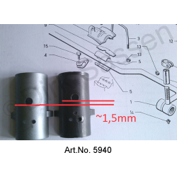 Coussinet, nylon, pour barre anti-roulis, SM, jeu de 4 pièces, Attention: réglage nécessaire, voir photo