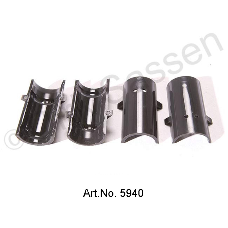 Bearing shell, nylon, for anti-roll bar, SM, set of 4 pieces, Attention: adjustment necessary, see photo