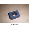 Rubber buffers for fenders, for centering, rectangular shape
