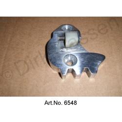 Lock latch, left, aluminum, until 1971, used