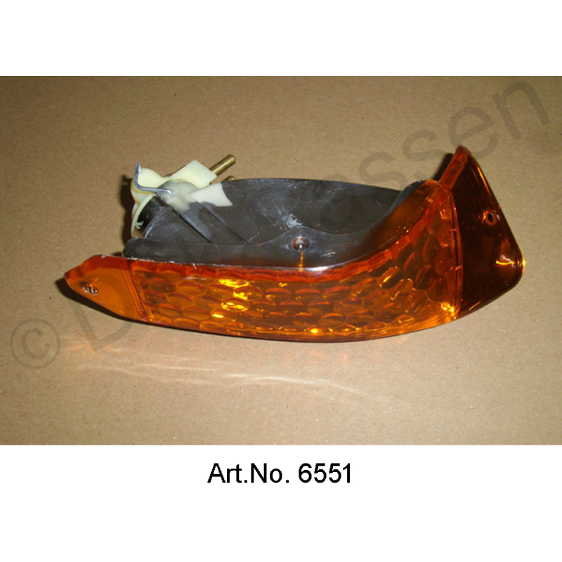 Turn signal, Non-Pallas, orange, right, until 1967, replica
