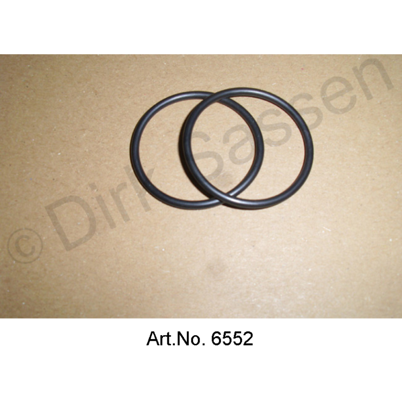 Sealing rings for hydraulic tank, bottom, 2 pieces