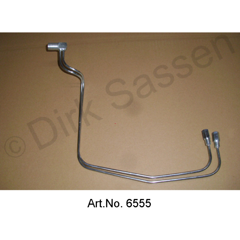 Kabel, remverdeling op chassis drager, links, DX39467