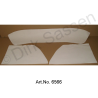 Housse de protection pour toit, 3 parties, Skai, blanche, pour DSuper, DSpecial, à partir de 1970