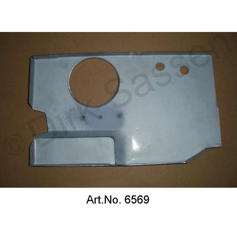 Piastra terminale per davanzale, posteriore, destra, verticale