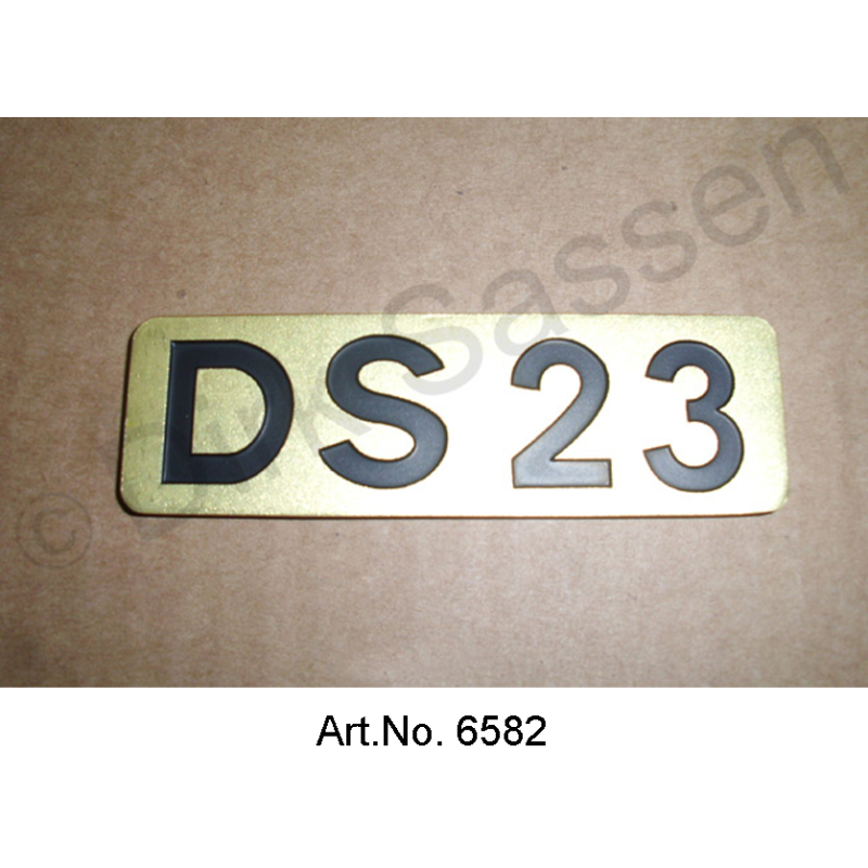 Monogramm, ´DS 23`, Break