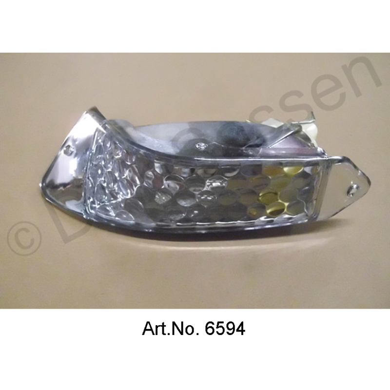 Blinker, NonPallas, weiss, links, bis 1967, Nachbau