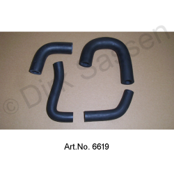 Set di tubi dell'aria, IE, per DS23 IE, (4 tubi)