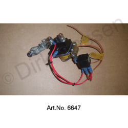 Kit de conversión de relé de arranque, para semiautomático (consulte las instrucciones de instalación adjuntas)