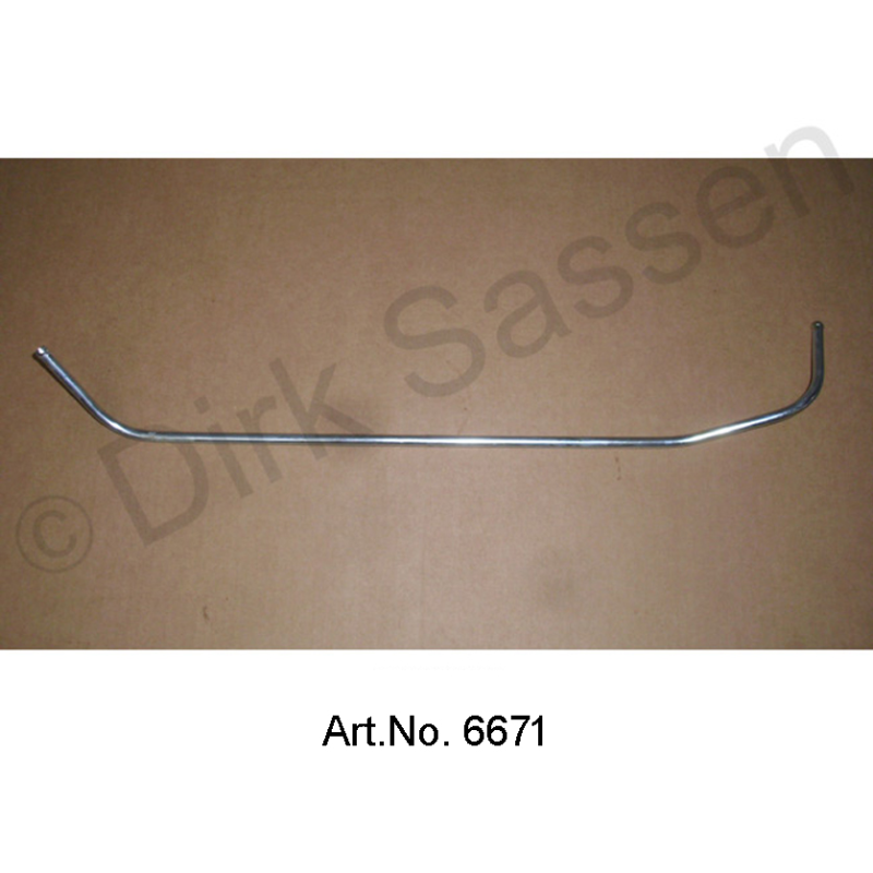 Cable, reverso, viga delantera izquierda, desde 1971
