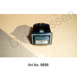 Switch and push button for ventilation, used