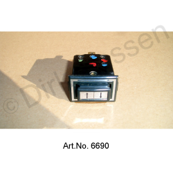 Switch and push button for parking light, used