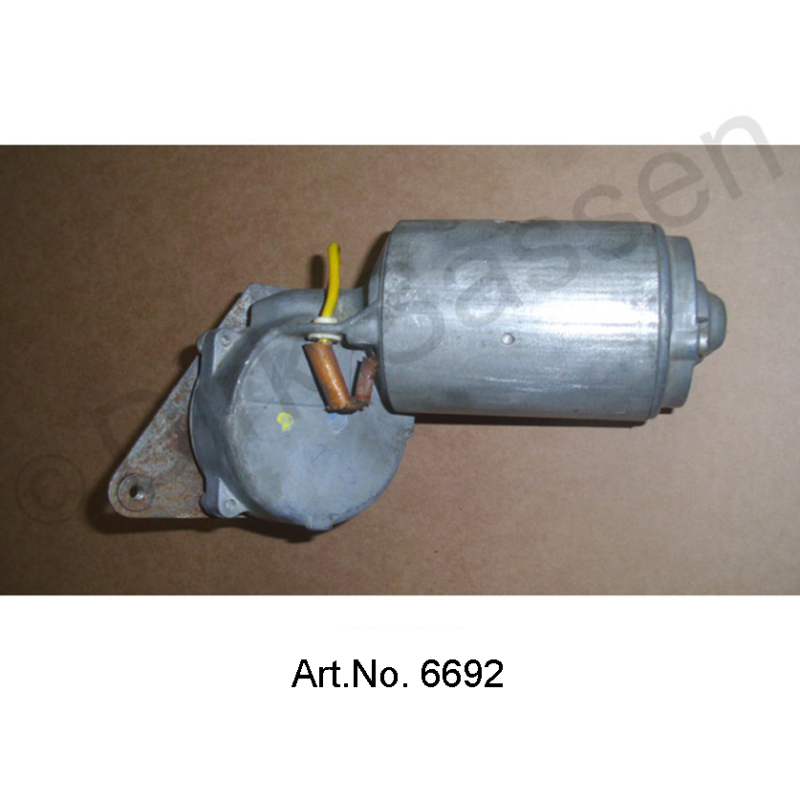 Ruitenwissermotor, 12V, als nieuw, van 1962 tot 1965, 1 kabelaansluiting, zonder eindschakelaar