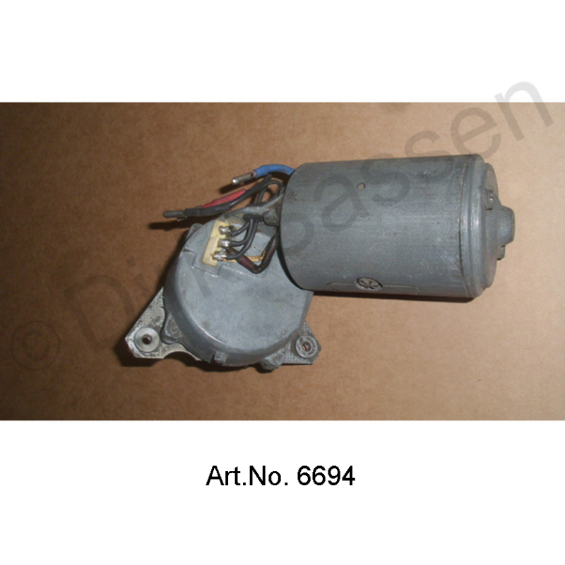 Windscreen wiper motor, 12V, as new, from 1965 to 1969, 3 cable connections, 2-stage