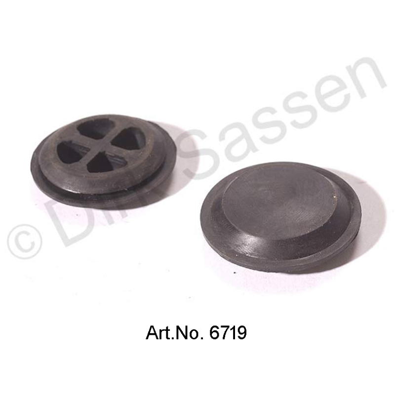 Sluitstop op afdekplaat voor smeeropening, voorzijde