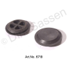 Bouchon de fermeture sur plaque de recouvrement pour ouverture de lubrification, avant