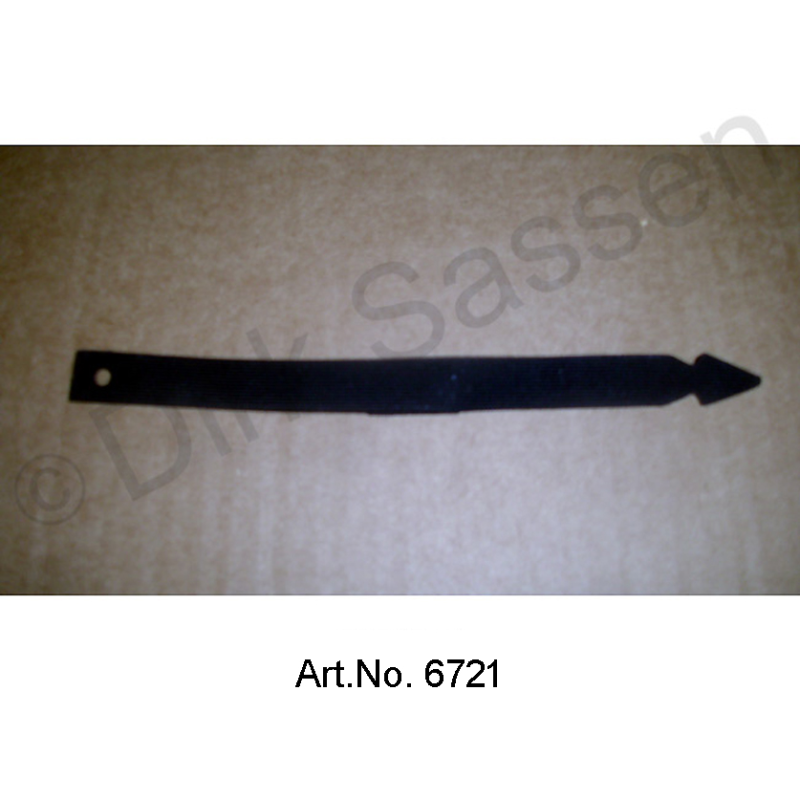 Binder for return hose, 160 mm, narrow