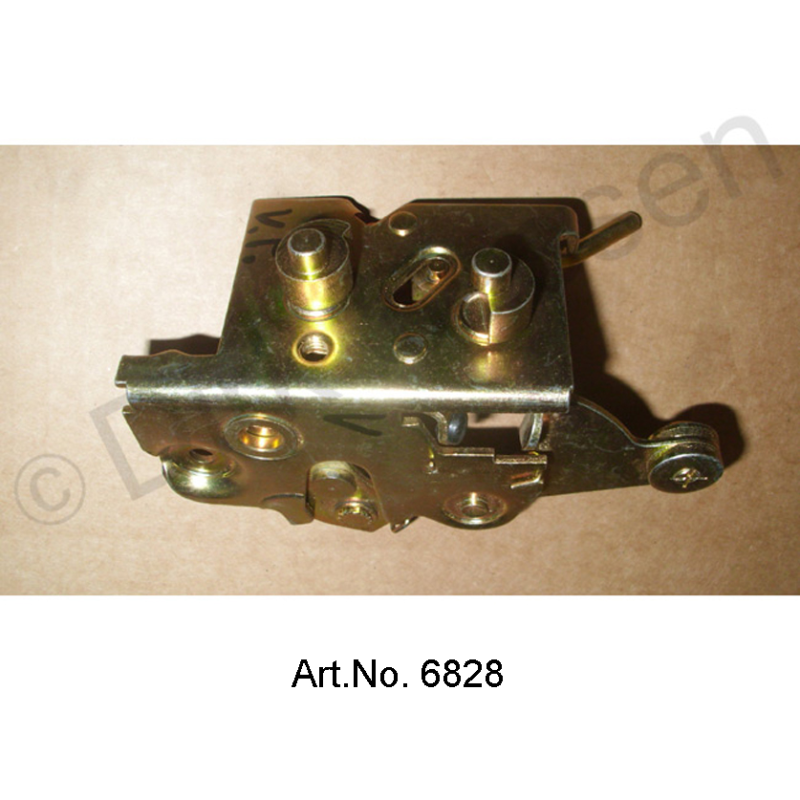 Locking mechanism, chrome-plated, front, right, as new, from 1971