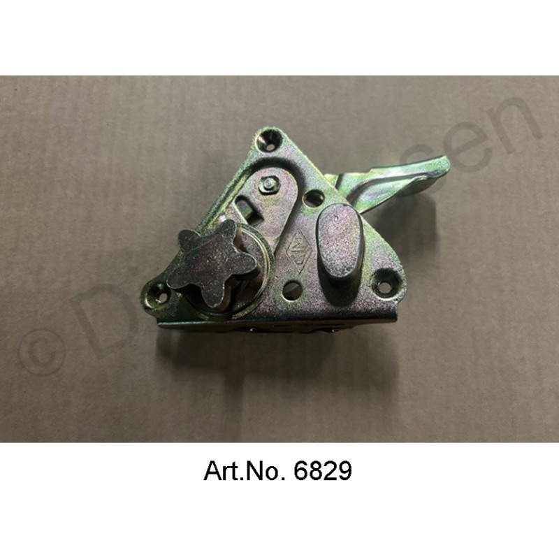 Mecanismo de cierre, izquierdo, cromado amarillo, hasta 1971