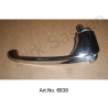 Door handle, inside, chrome-plated, front, left, short lever, 79 mm, replacement part