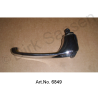 Manija de la puerta, interior, cromada, delantera, izquierda, palanca corta, negro, 79 mm, pieza de repuesto