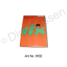 Operating Instructions, DS 19, 09/1966 tot 07/1967, halfautomatisch, oranje omslag