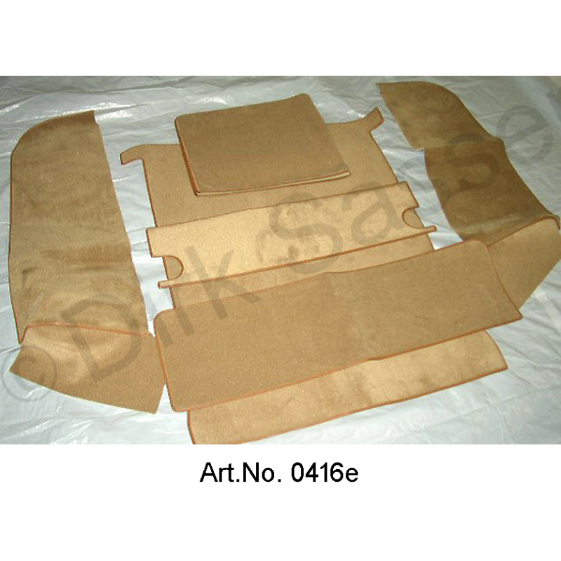 Ensemble de tapis, Break, espace de chargement complet, y compris les ailes intérieures