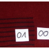 Interieur, set stoelhoezen en portierbekleding, rood, Pallas (let op: chromen strips afzonderlijk)