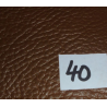 Juego de cubiertas para puertas, top, cuero, marrón claro
