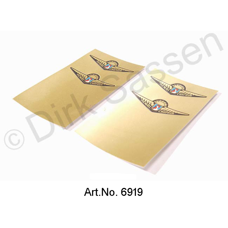 Aufkleber, 'Henri Chapron', Einzelpreis