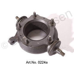 Wheel hub, complete, left, with new ball pins and sleeves, exchange part