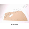 Cardboard door trim, front