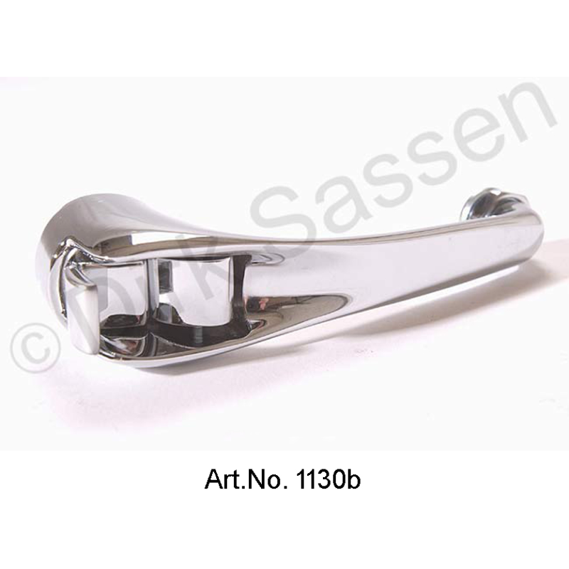 Door handle, inside, behind, right