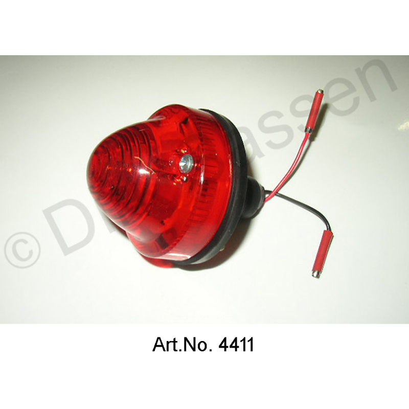 Taillight cap, Break, red, with support base