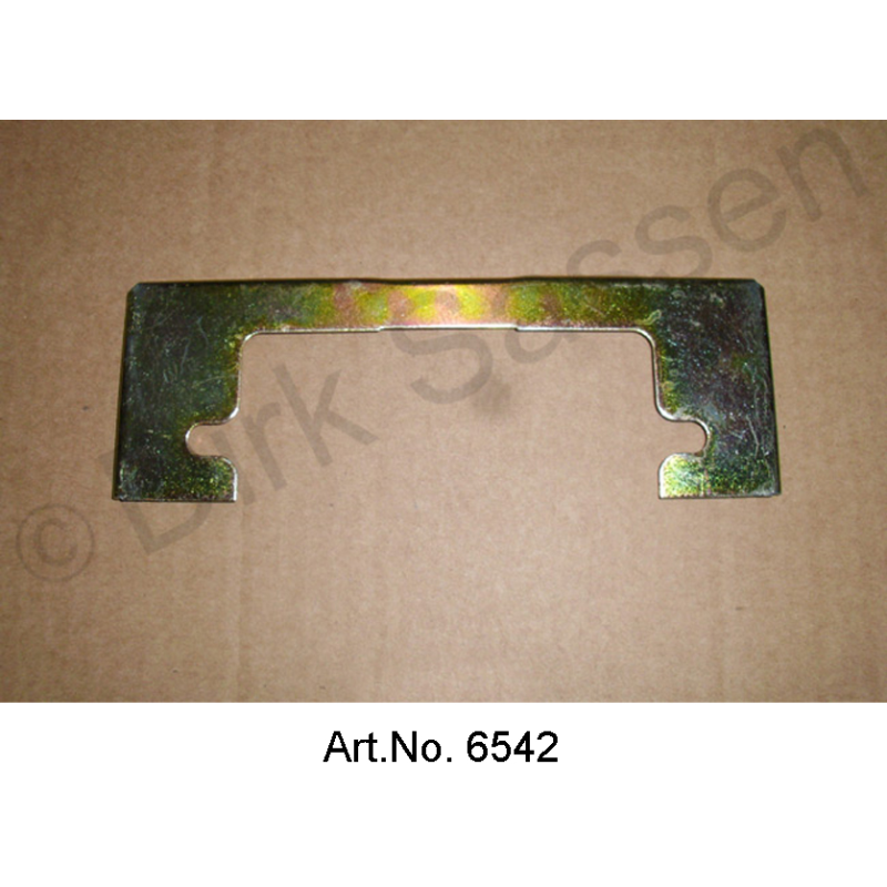 Placa de refuerzo para manilla de puerta, interior, desde 1971, como nueva.