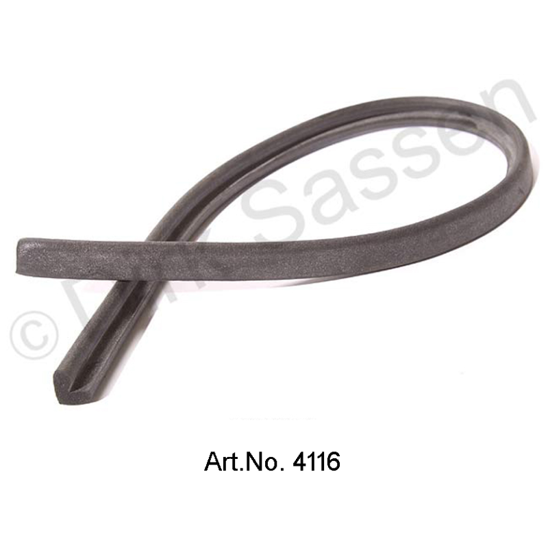 Gasket, for ventilation ducts in the dashboard, engine compartment side