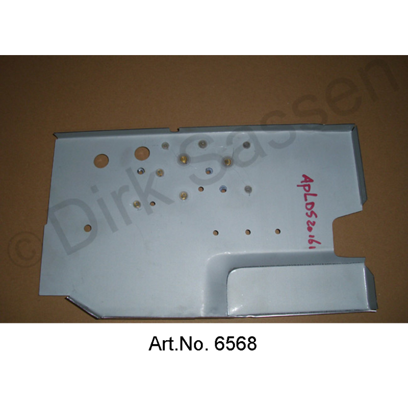 End plate for sill, rear, left, vertical
