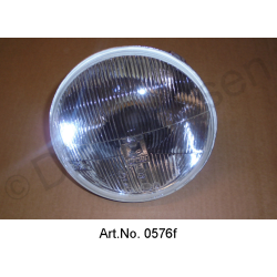 Koplamp, H4, nieuw gespiegeld, uit 1967, ruil onderdeel